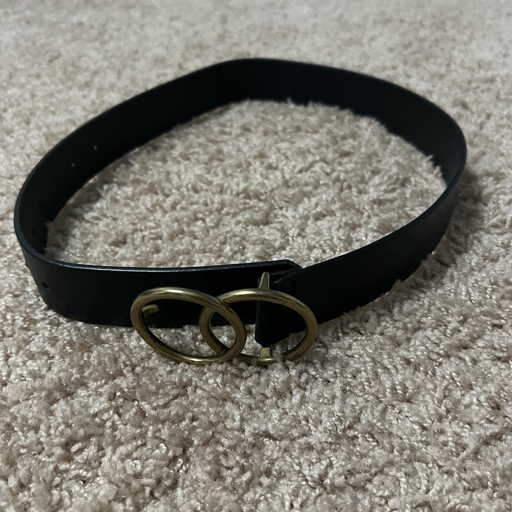 Aritzia double ring jean belt (XXS)